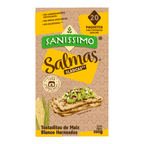 Sanissimo Natural Salmas (Oven‑Baked Corn Crackers) – 13 oz