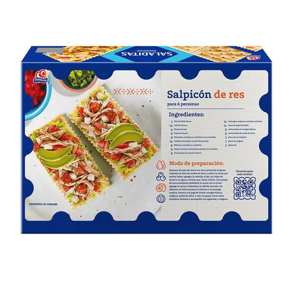 Gamesa Salted Cookies - 12 oz