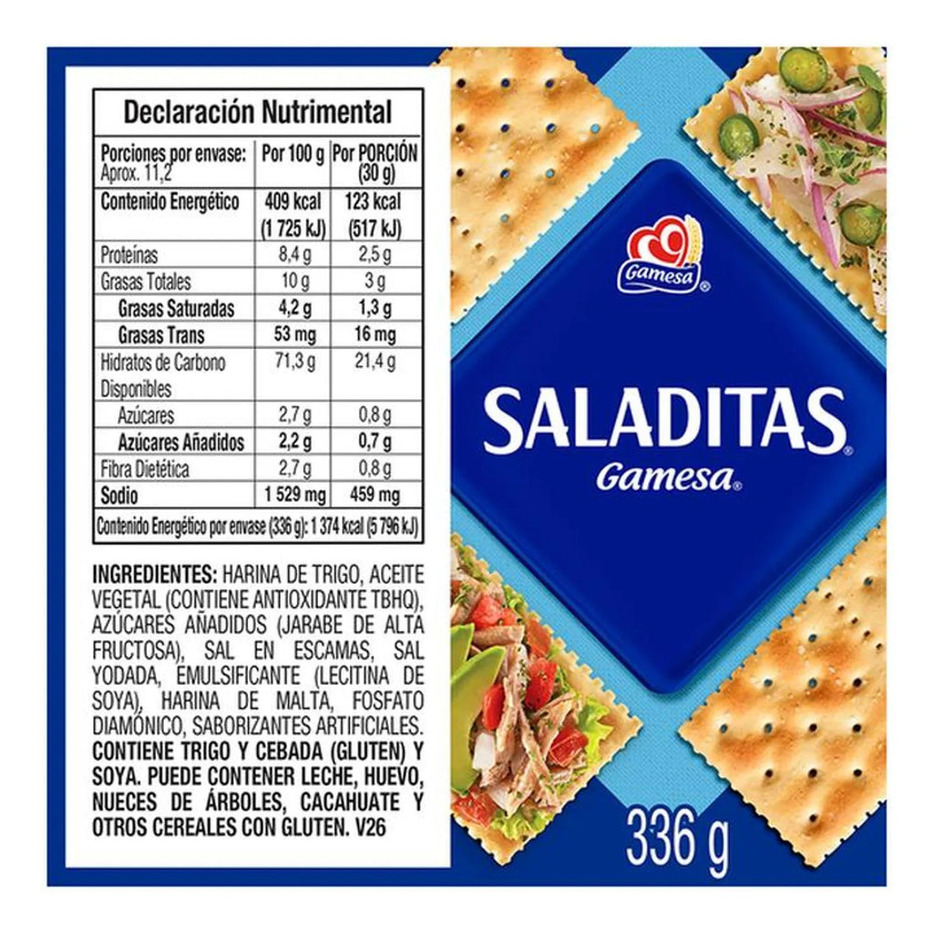 Gamesa Salted Cookies - 12 oz