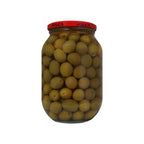 Jolca Manzanilla Olives with Pit in Jar 30 oz