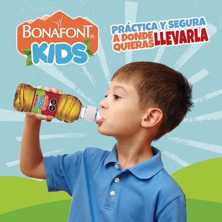 Bonafont Kids Apple Juice Water 10 oz