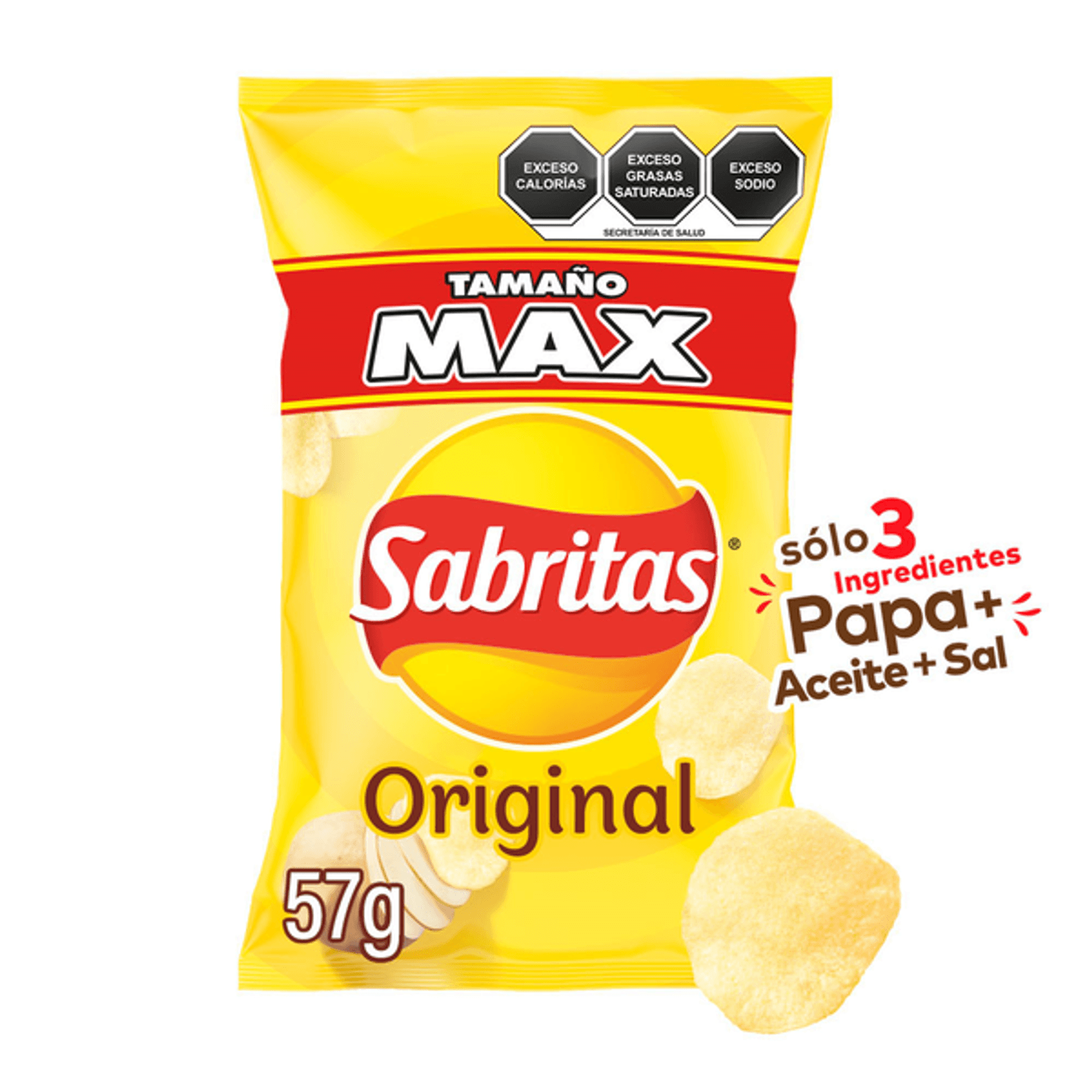 Sabritas Original Potato Chips 2 oz Main image