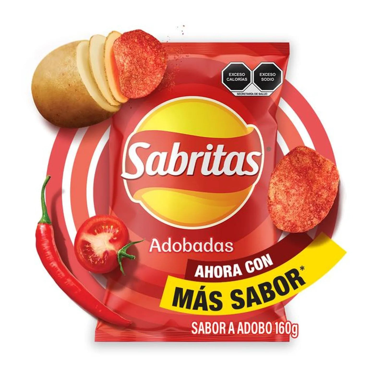 Sabritas Seasoned Potato Chips 6 oz Main image