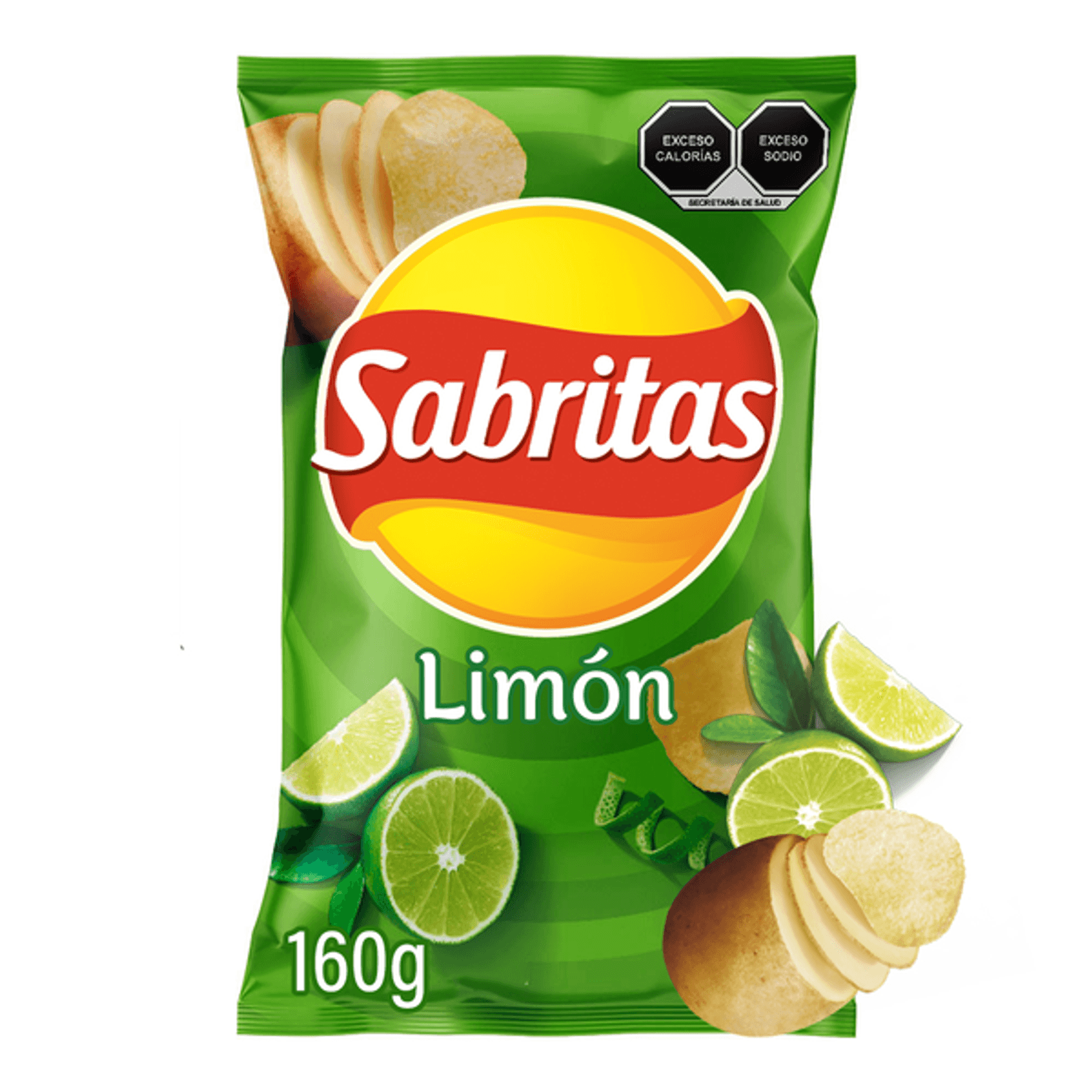 Sabritas Lemon Potato Chips 6 oz Main image