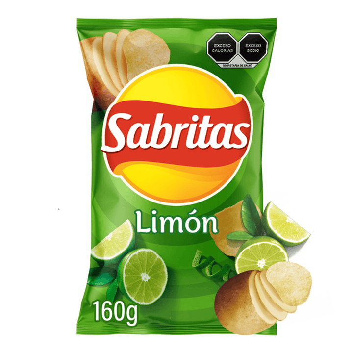 Sabritas Lemon Potato Chips 6 oz
