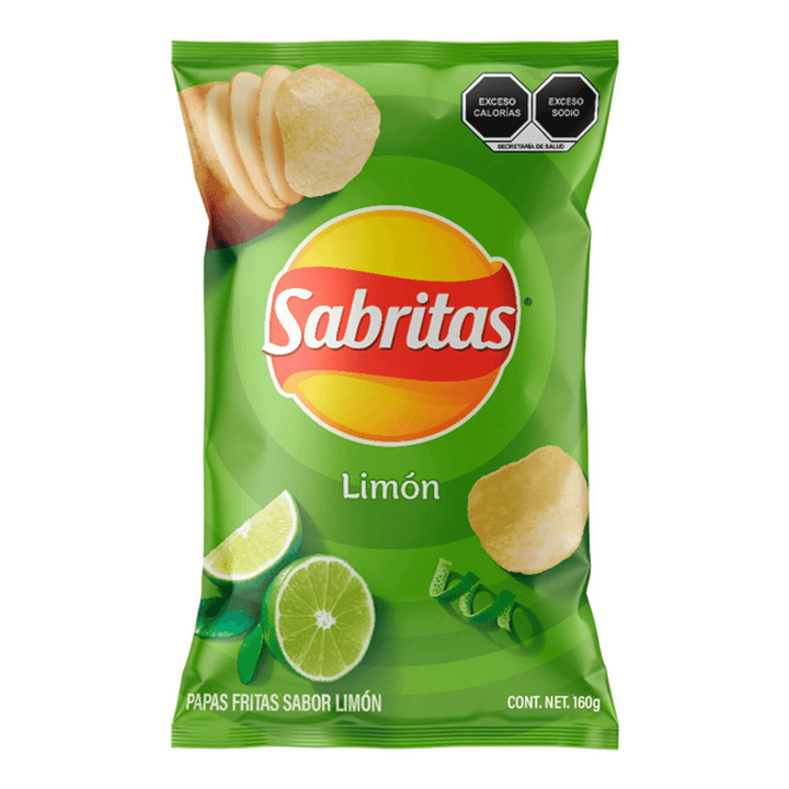 Sabritas Lemon Potato Chips 6 oz