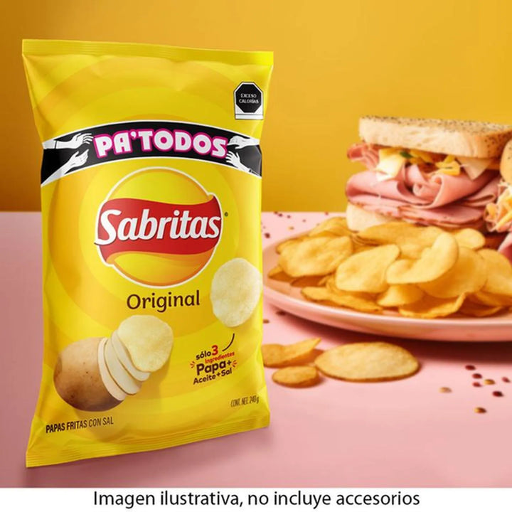 Sabritas Classic Original Potato Chips for Everyone - 9 oz