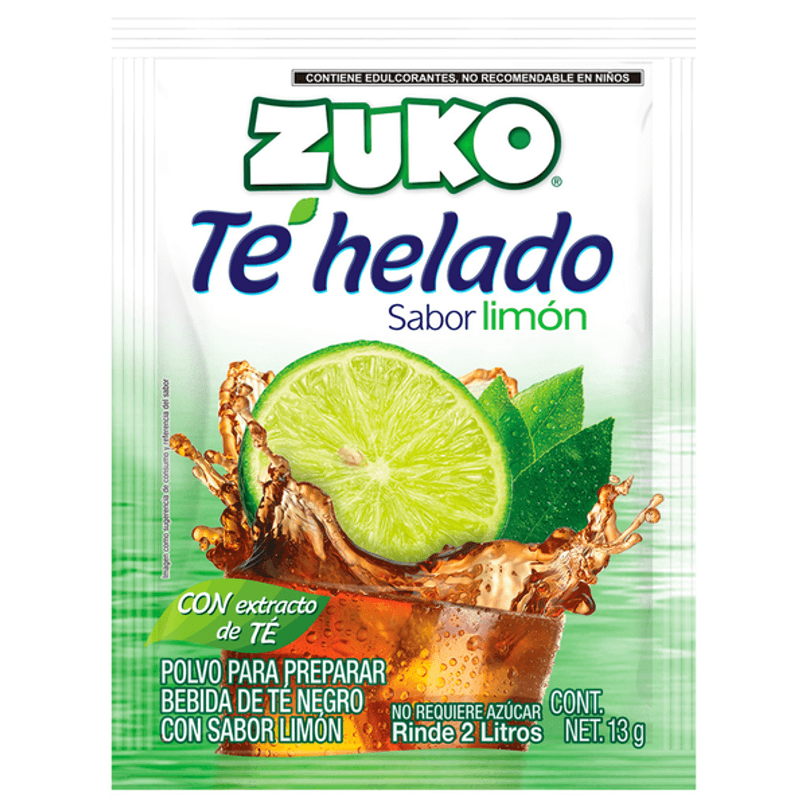 Zuko Iced Tea Drink Powder 0.5 oz Main image
