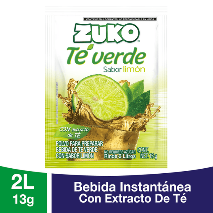 Zuko Green Tea Drink Powder 0.5 oz