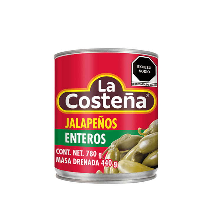 La Costeña Whole Jalapeño Peppers - 28 oz
