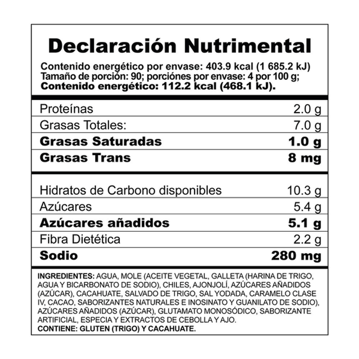 Doña María Red Mole Ready to Serve – 13 oz