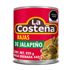 La Costeña Sliced Jalapeño Peppers in Pickled Sauce - 29 oz