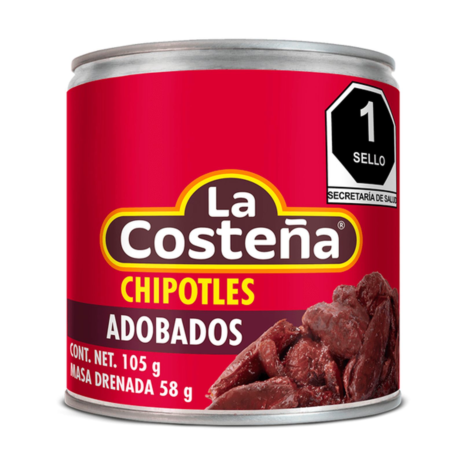La Costeña Chipotle Peppers in Adobo Sauce - 4 oz Main image