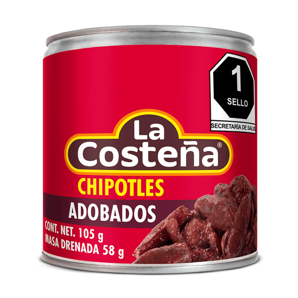 La Costeña Chipotle Peppers in Adobo Sauce - 4 oz