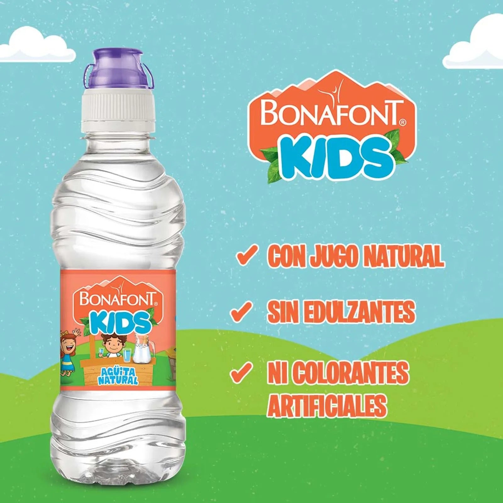 Bonafont Kids Natural Water 10 oz 6 Pack Secondary image