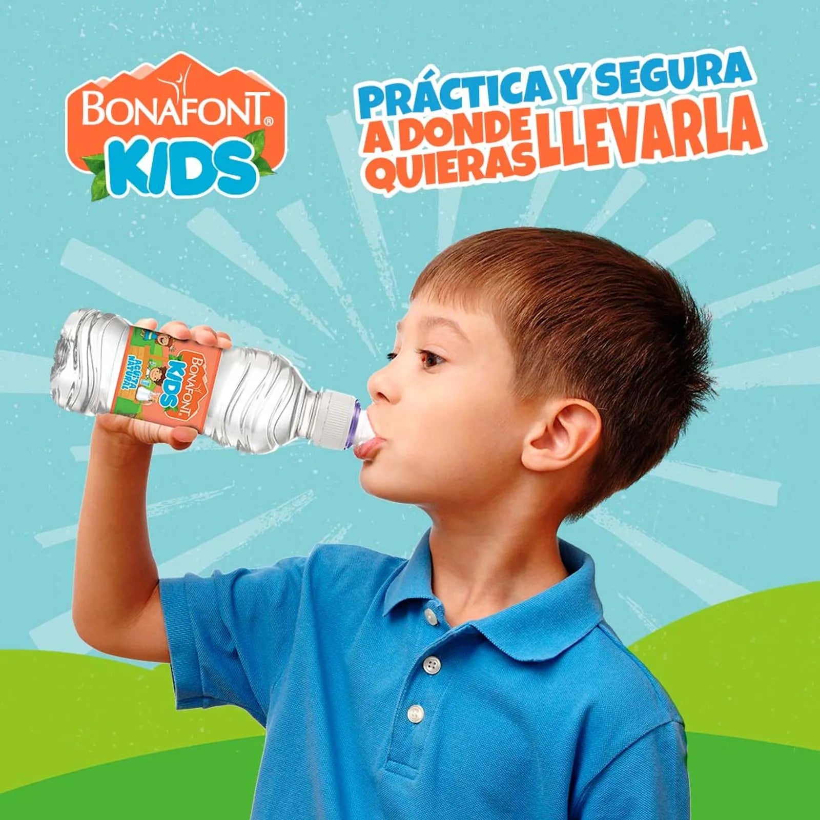 Bonafont Kids Natural Water 10 oz 6 Pack