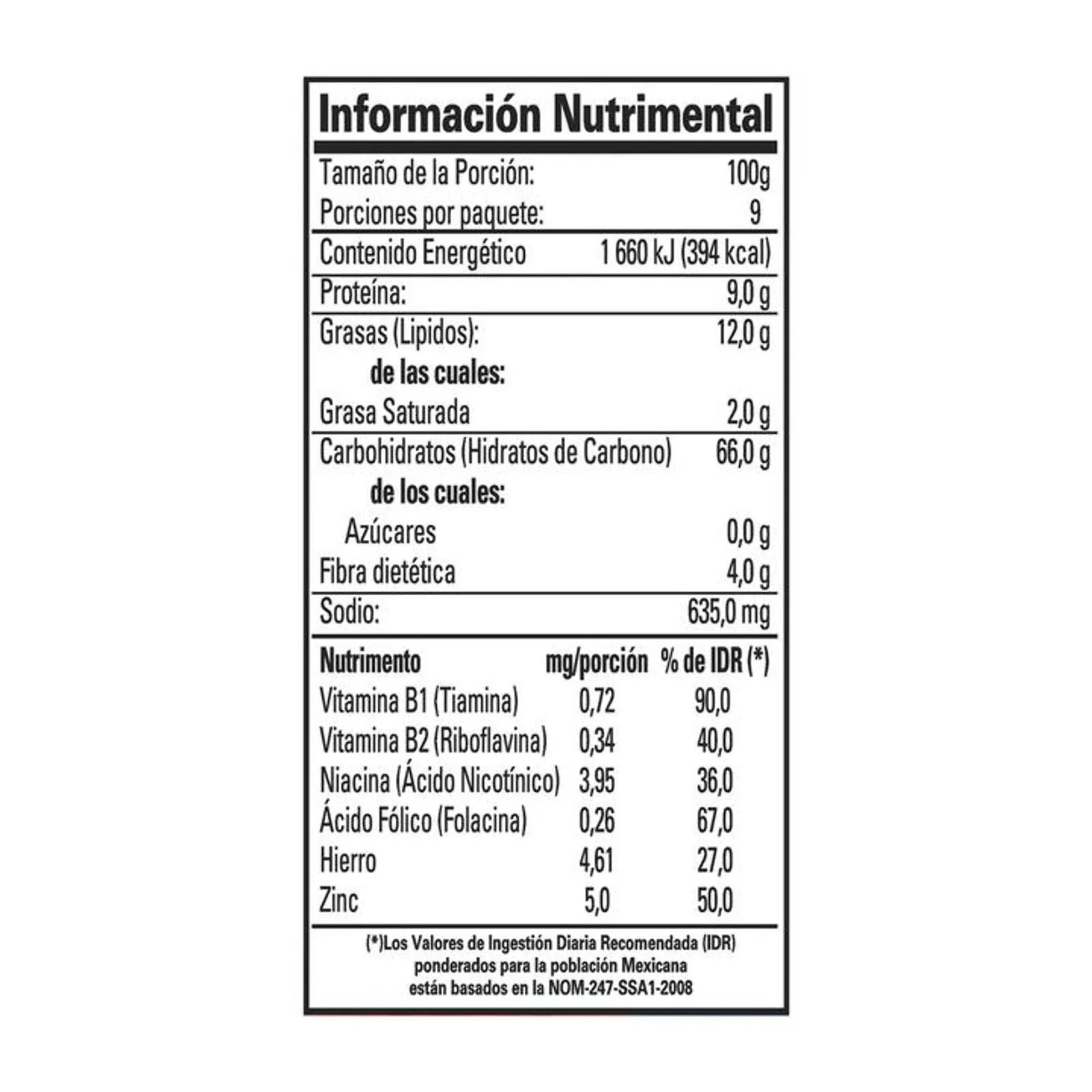 La Perla Prepared Wheat Flour for Tortillas 32 oz