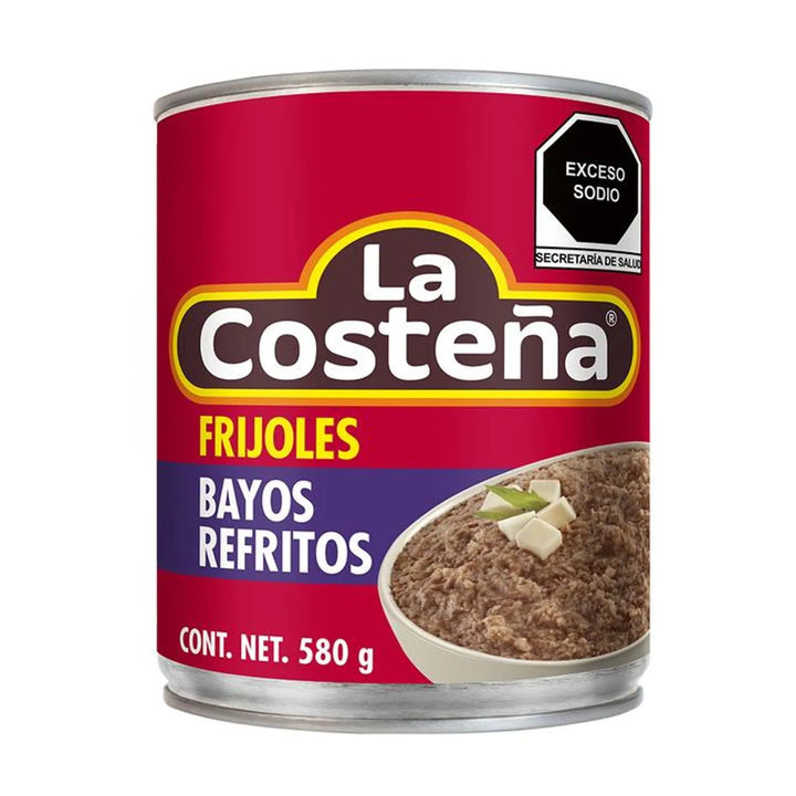 La Costeña Refried Bayos Beans - 21 oz