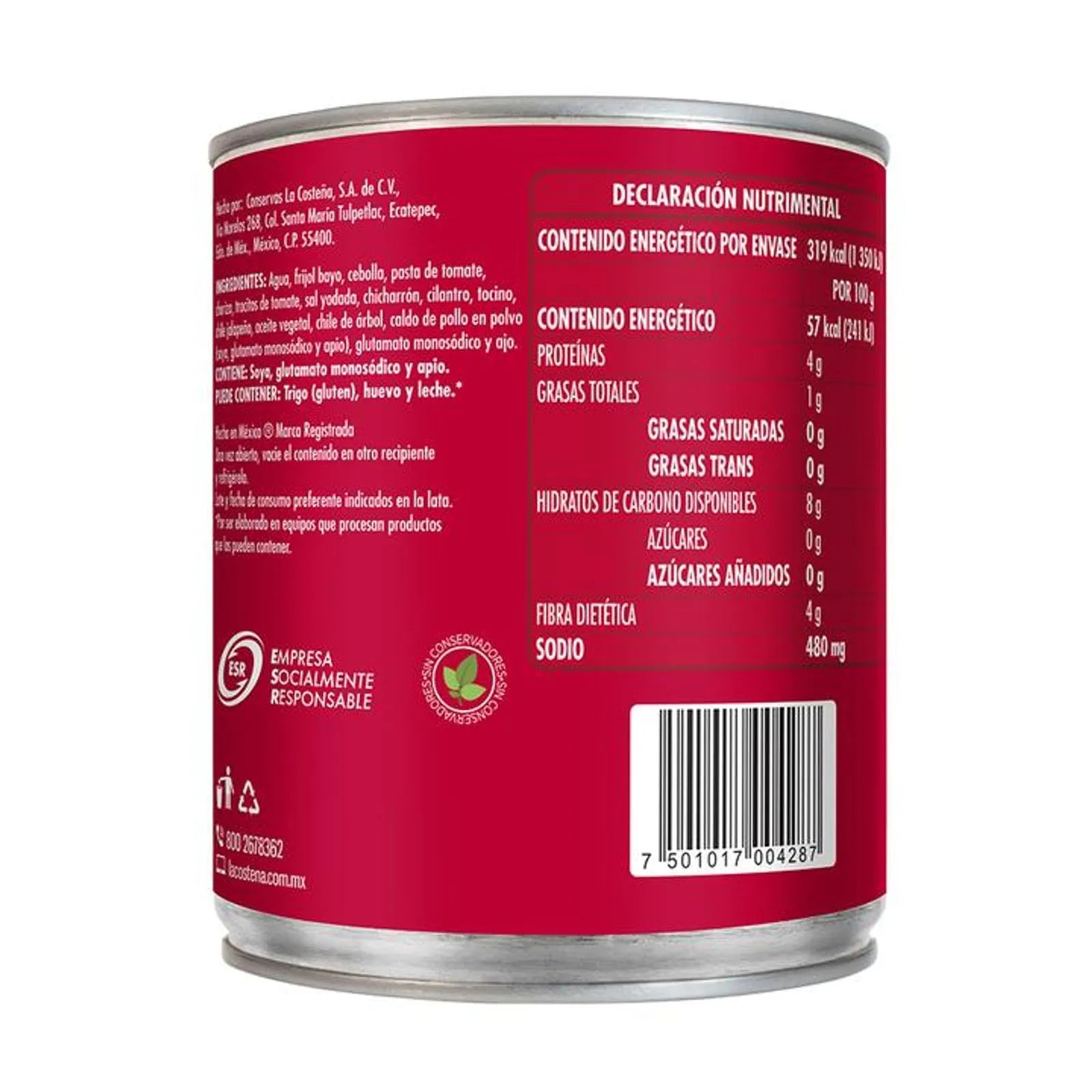 La Costeña Charro Beans - 20 oz Secondary image