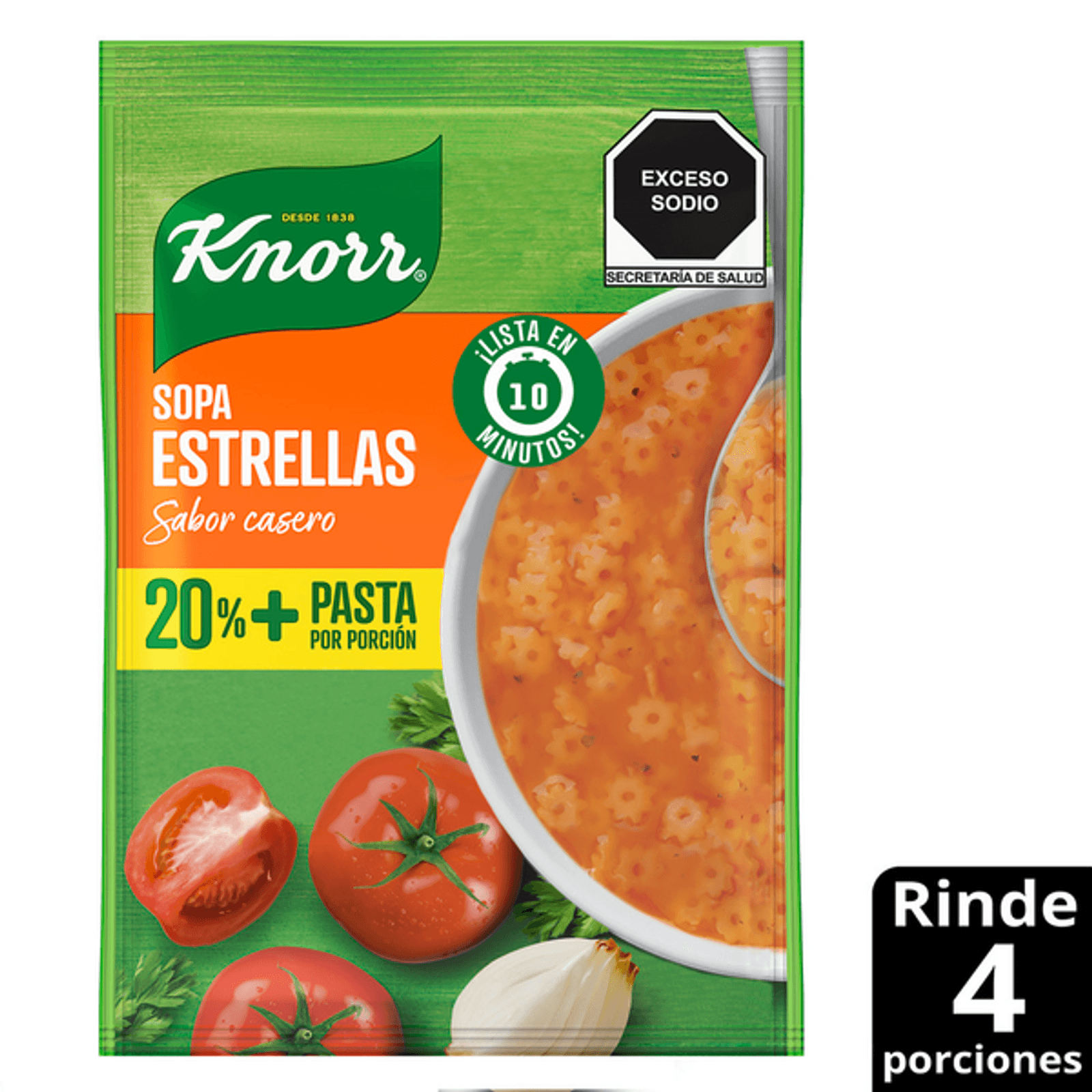 Knorr Star Shape Soup with More Pasta - 4 oz Main image