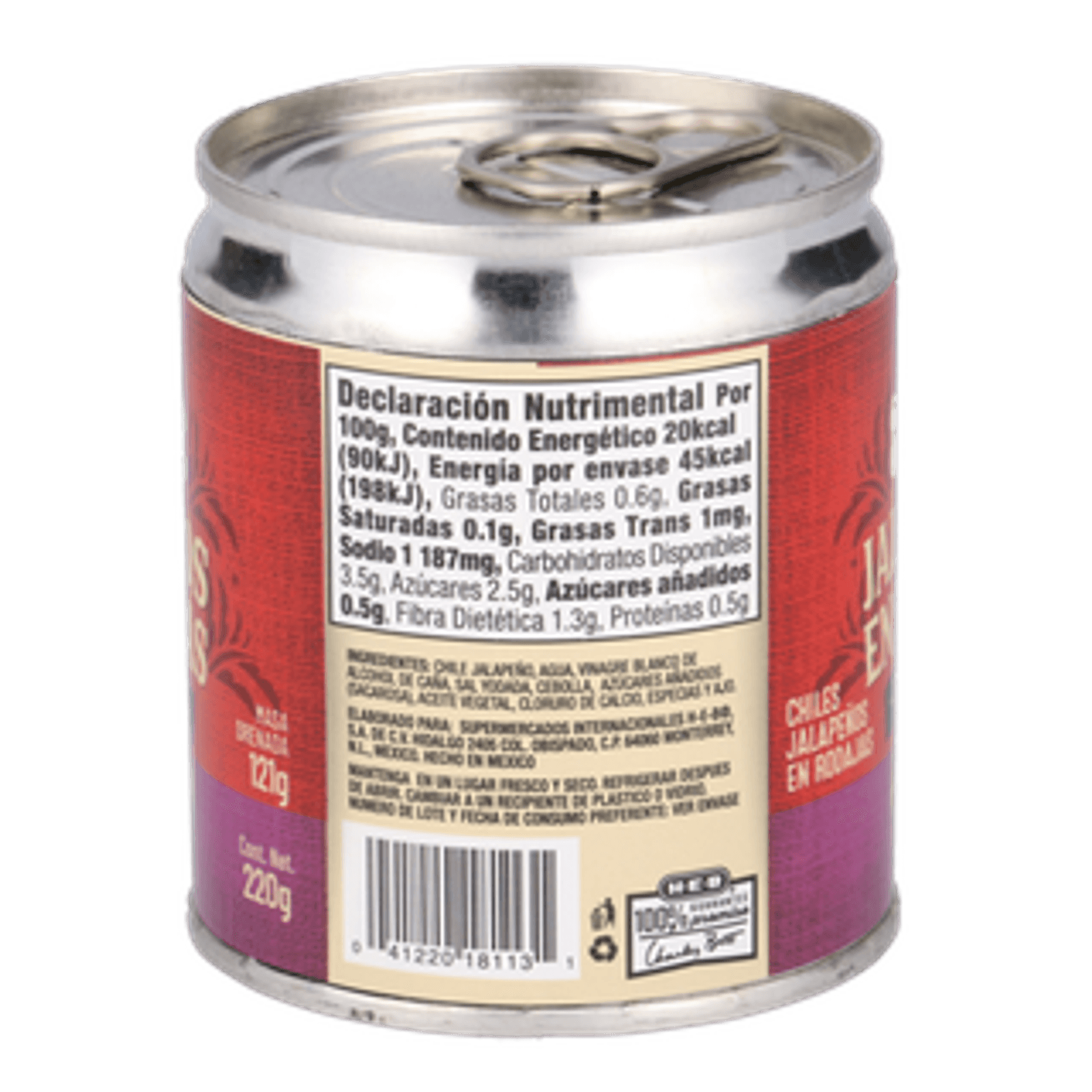 HEB Sabor Tradicional Nacho Sliced Jalapeños 8 oz