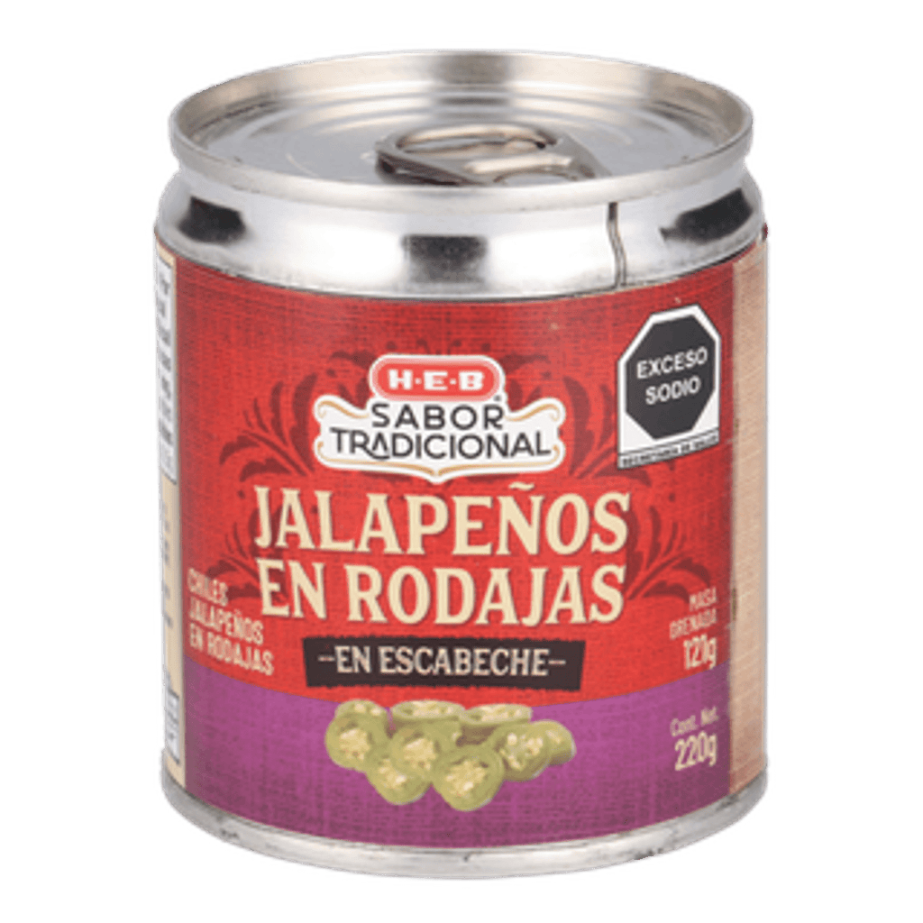 HEB Sabor Tradicional Nacho Sliced Jalapeños 8 oz
