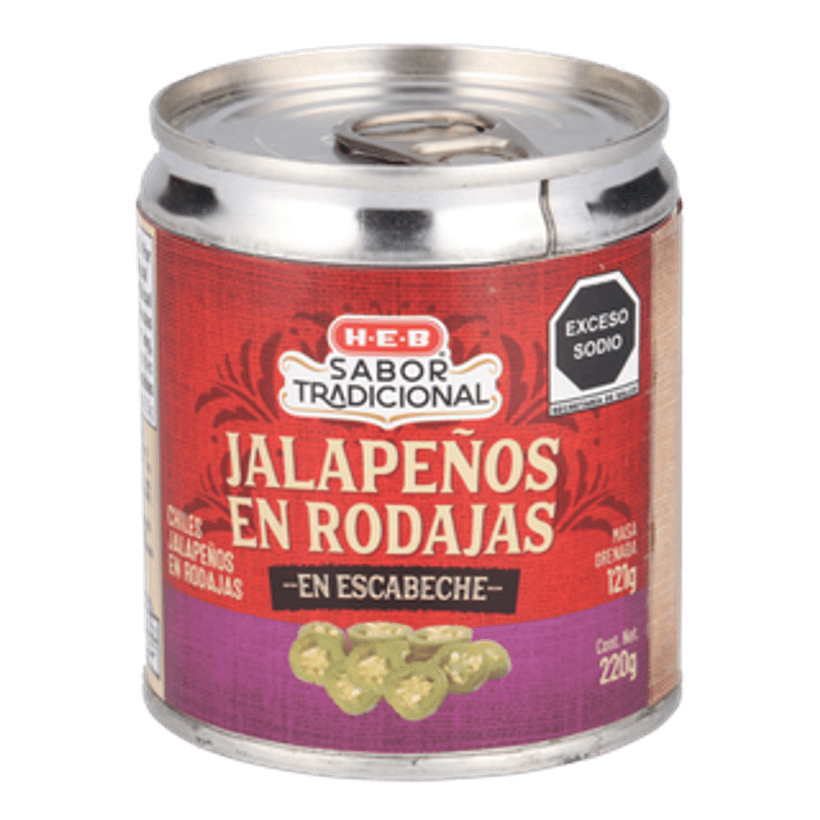 HEB Sabor Tradicional Nacho Sliced Jalapeños 8 oz