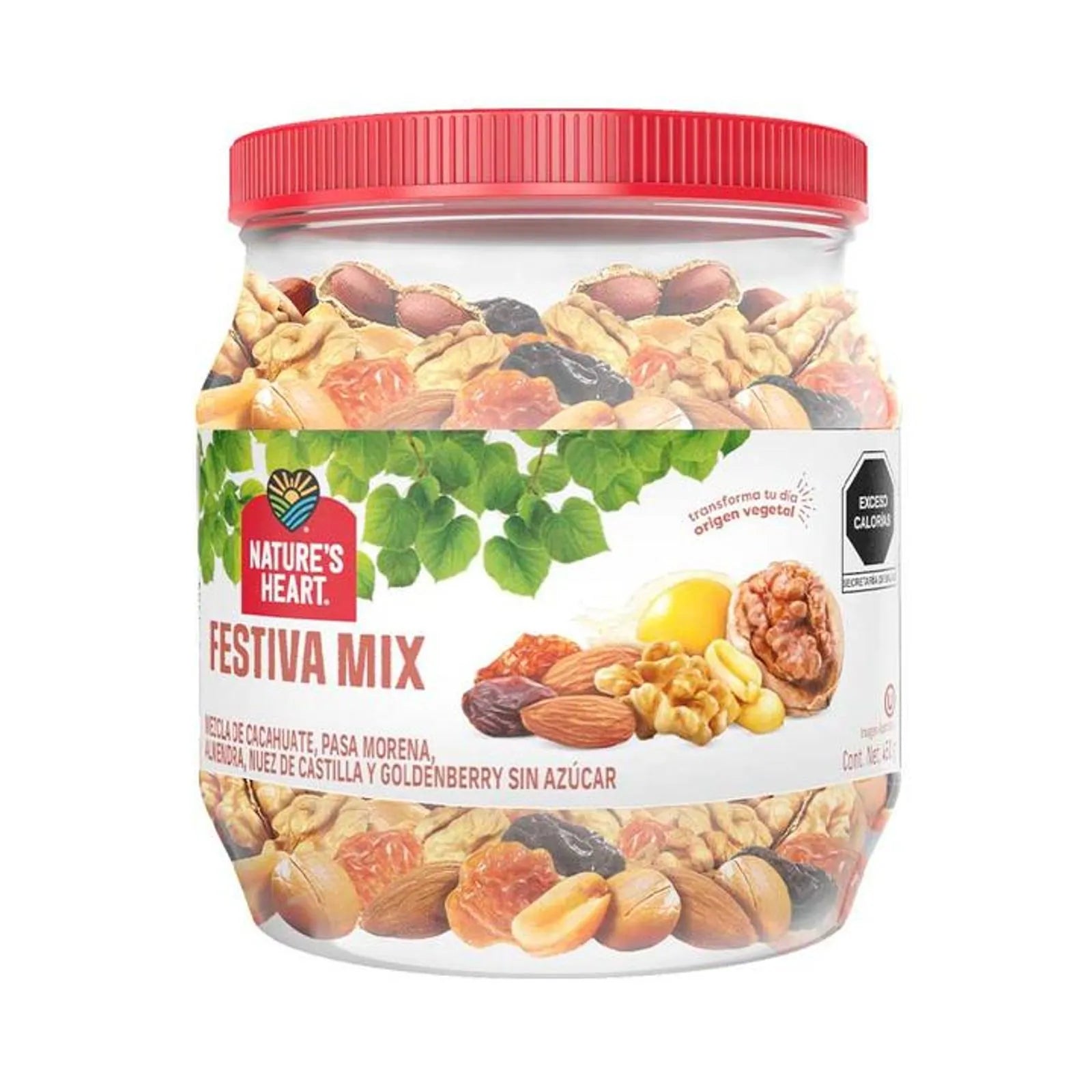 Nature's Heart Festival Mix Mixed Nuts and Dried Fruits 16 oz