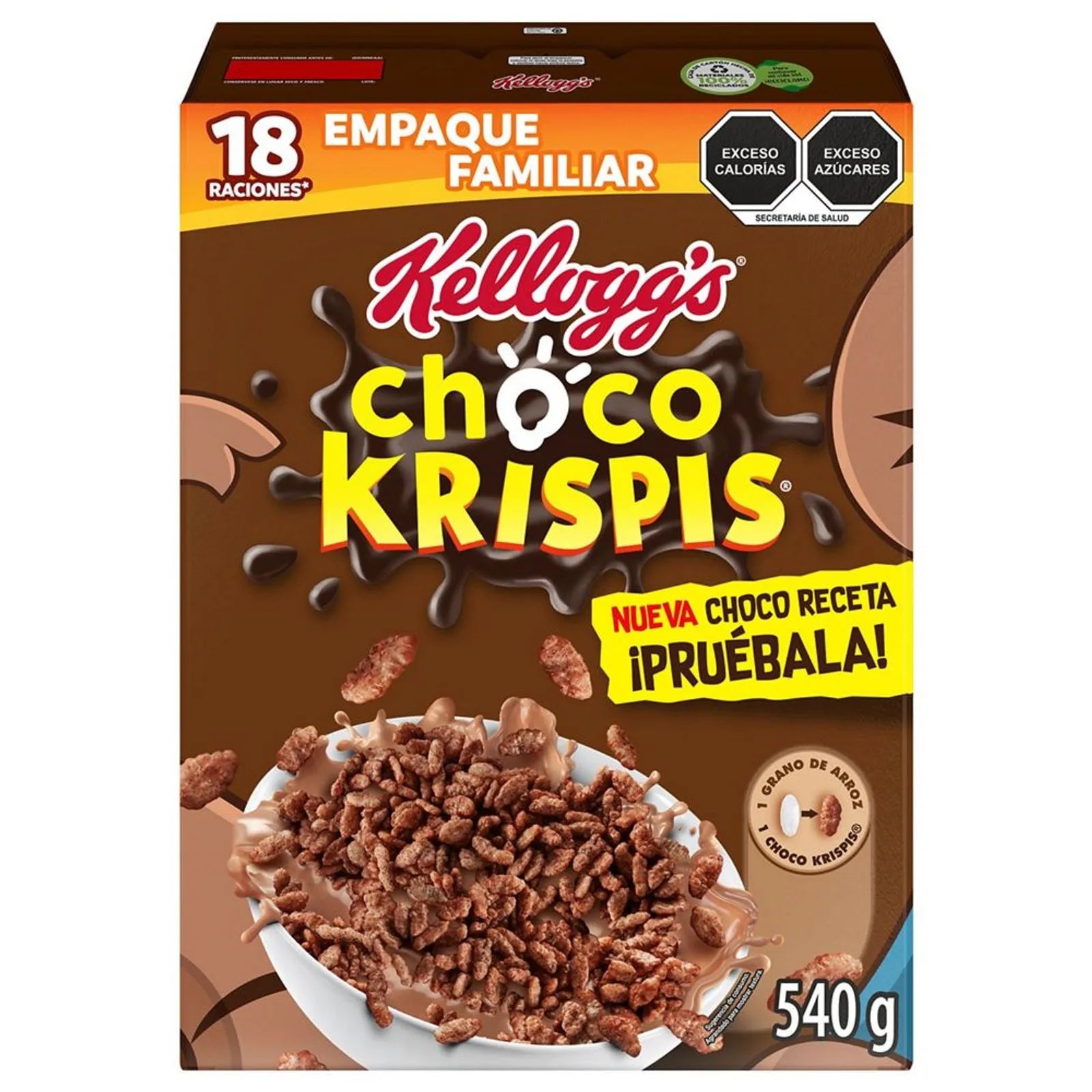 Kellogg's Choco Krispis Chocolate Flavor Cereal 19 oz Main image
