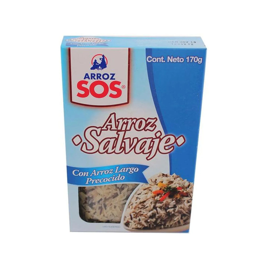 SOS Wild Rice with Precooked Long Rice - 6 oz