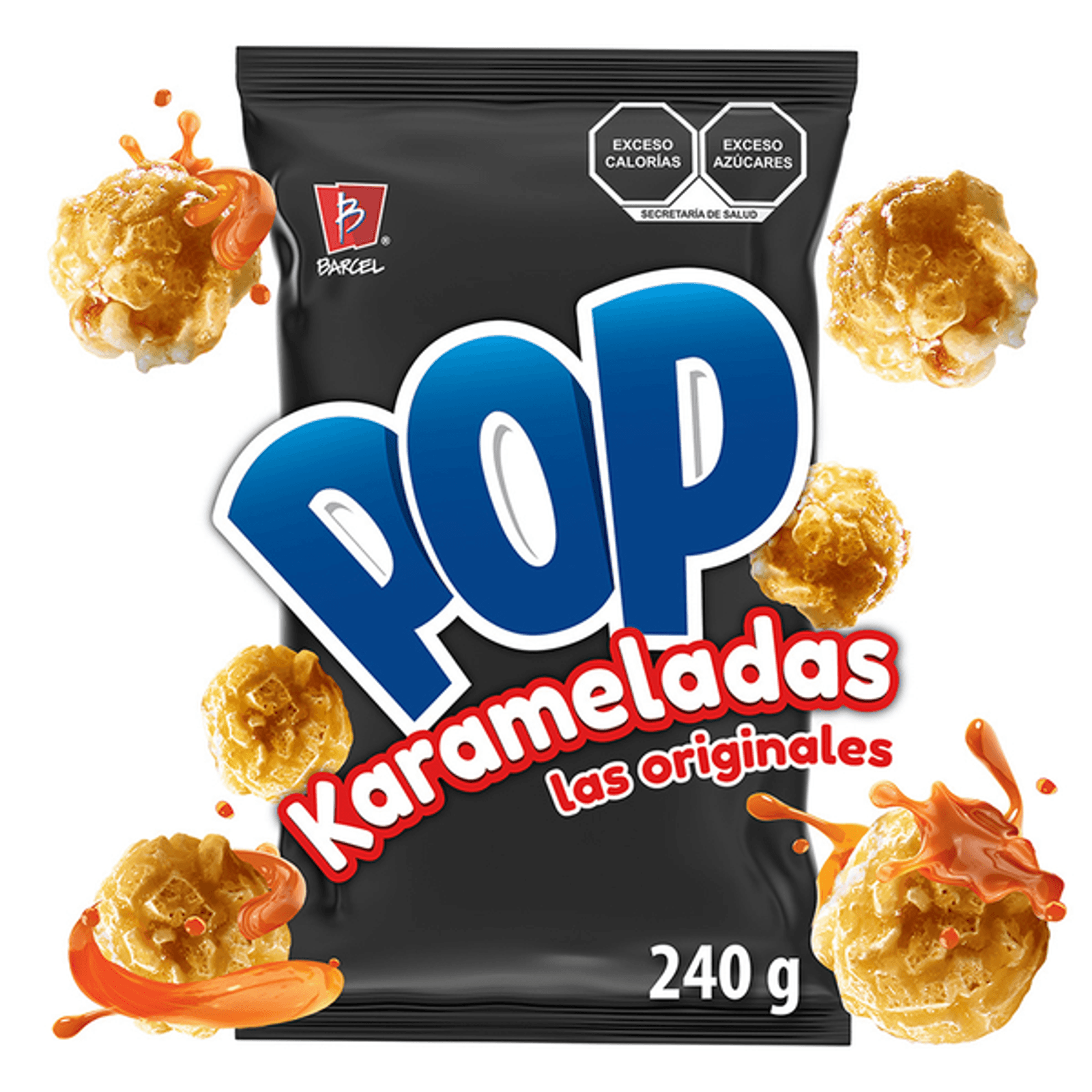 Barcel Pop Karameladas Caramel Popcorn 9 oz