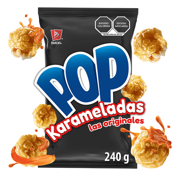 Barcel Pop Karameladas Caramel Popcorn 9 oz