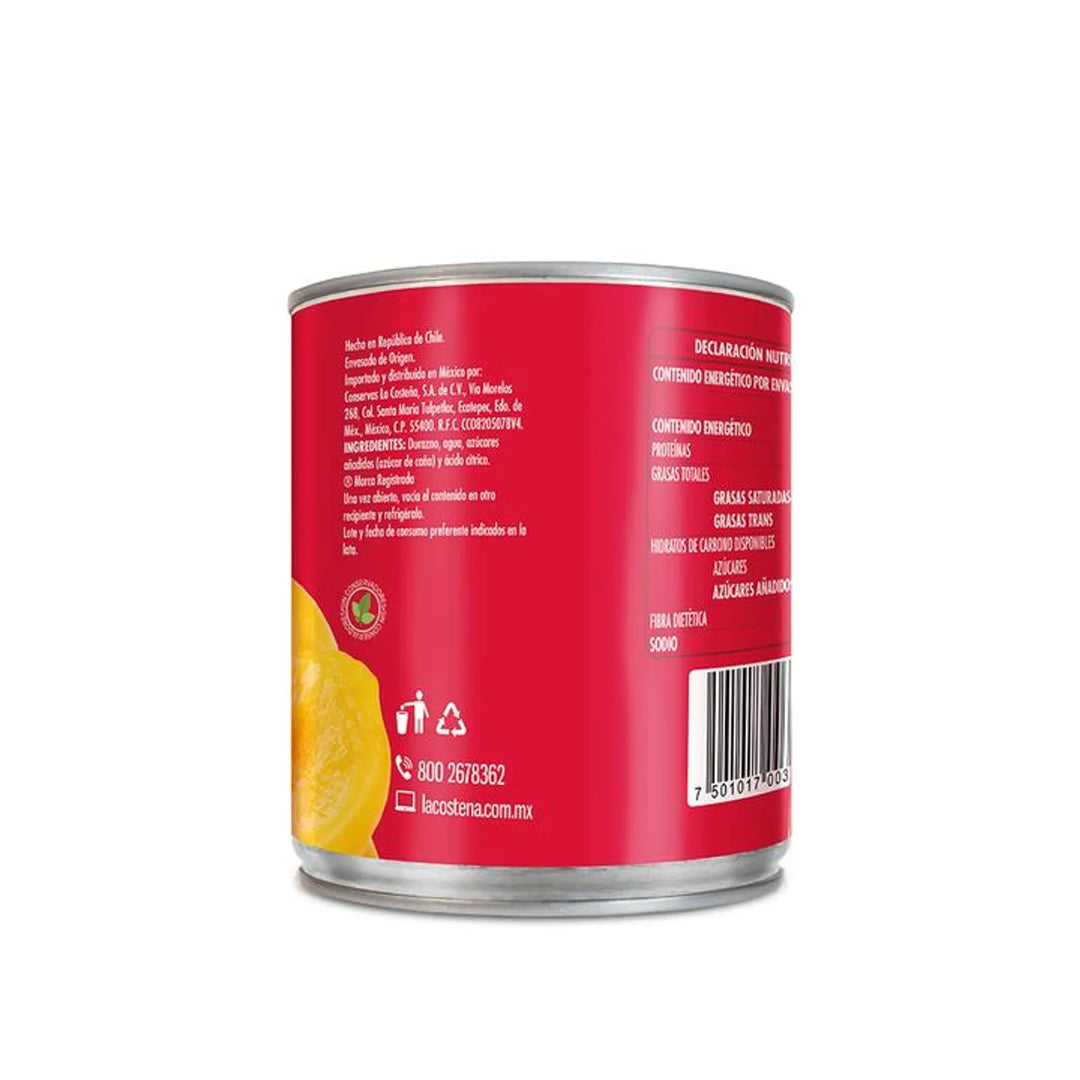 La Costeña Peaches in Syrup - 29 oz