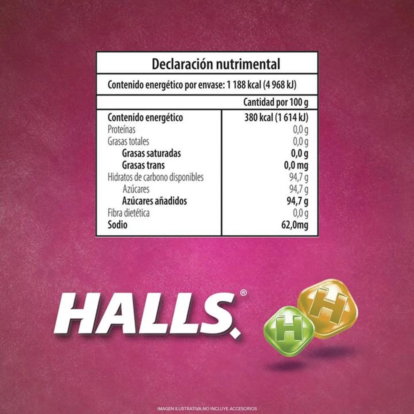 Halls Colors Candy 1 Count 1 oz Secondary image