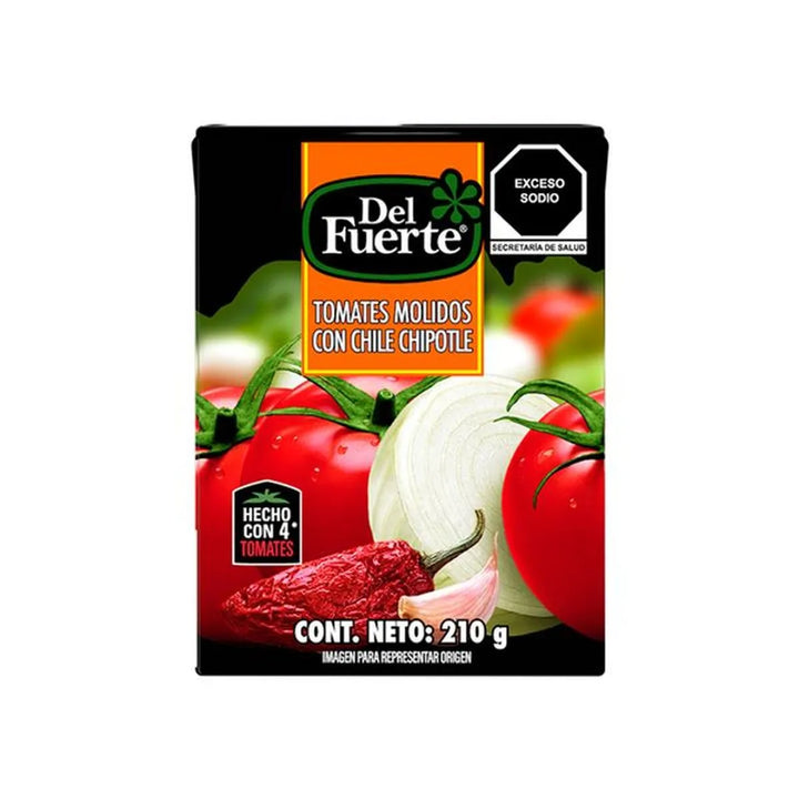 Del Fuerte Ground Tomatoes with Chipotle Chile 7 oz