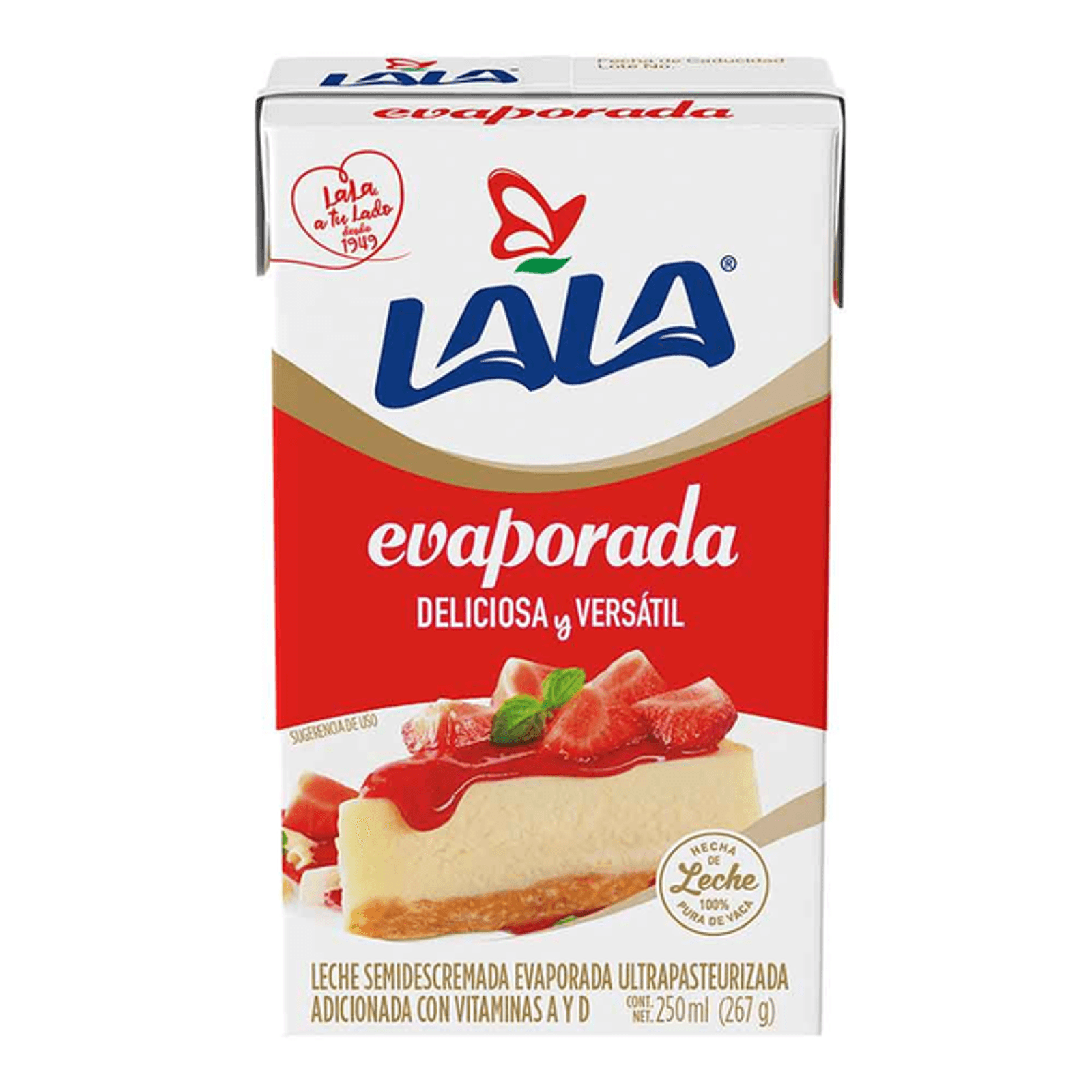 Lala Regular Evaporated Milk - 9 oz Main image