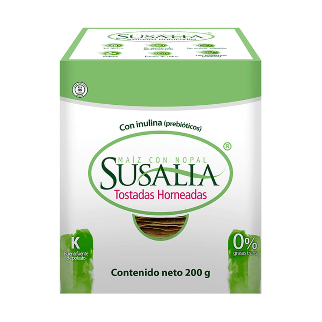 Susalia Corn Tostadas with Nopal – 7 oz
