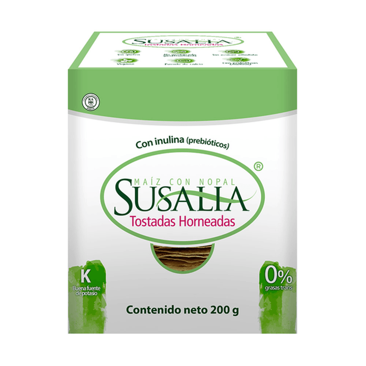 Susalia Corn Tostadas with Nopal – 7 oz