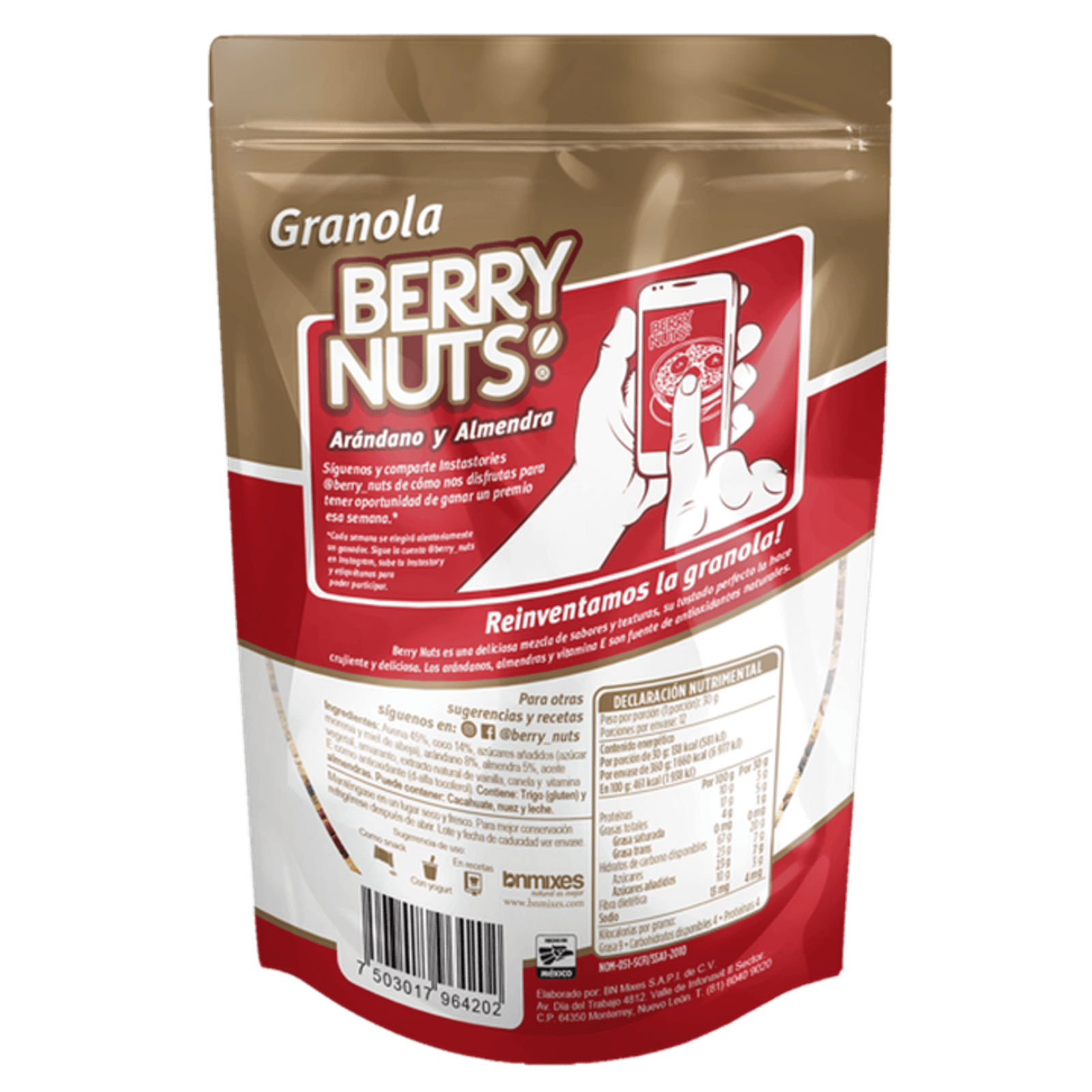 Berry Nuts Cranberry and Almond Granola 13 oz