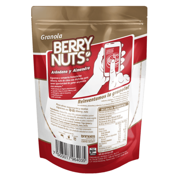 Berry Nuts Cranberry and Almond Granola 7 oz