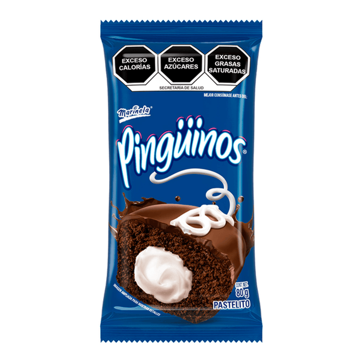 Marinela Pingüinos Snack Cakes - 2 Pack, 3 oz