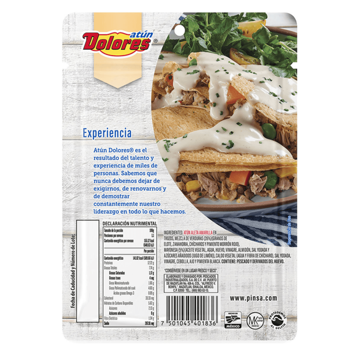 Dolores Tuna with Mayonnaise Pouch - 4 oz