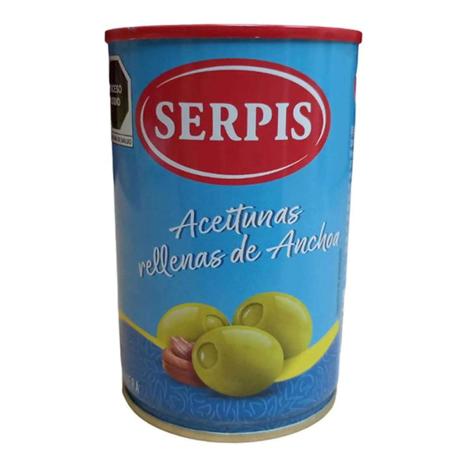 Serpis Anchovy Stuffed Olives Low Sodium 12 oz Main image