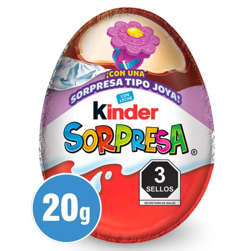 Kinder Chocolate Egg Surprise Toy 1 Piece