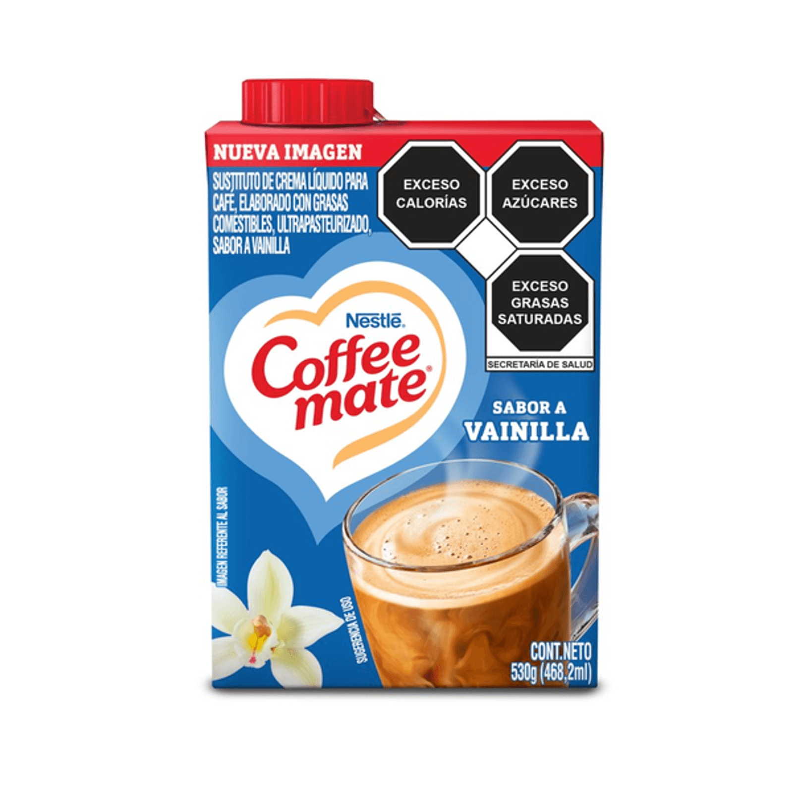 Coffee Mate Vanilla-Flavored Liquid Coffee Creamer - 18 oz Main image