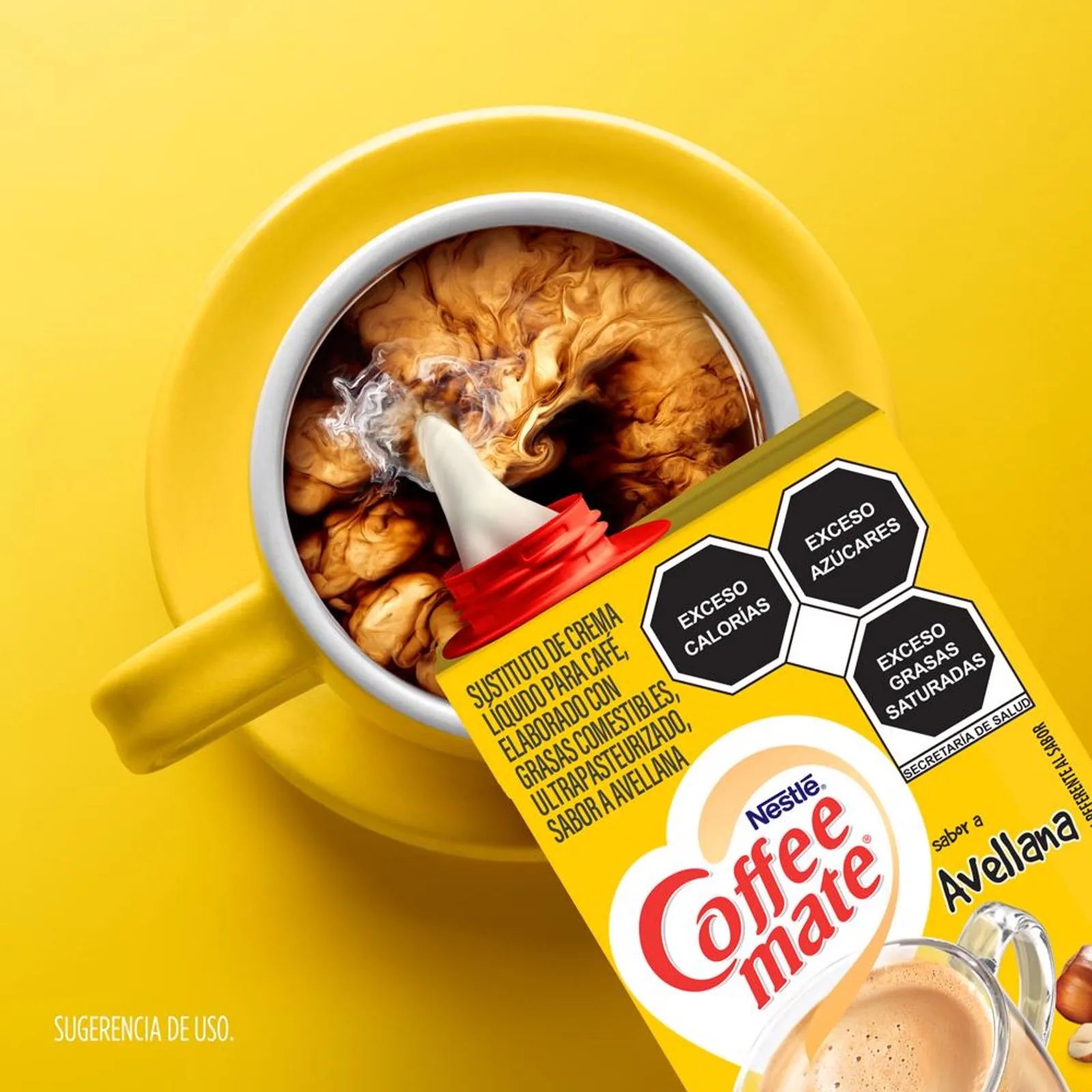 Coffee Mate Hazelnut-Flavored Liquid Coffee Creamer - 18 oz