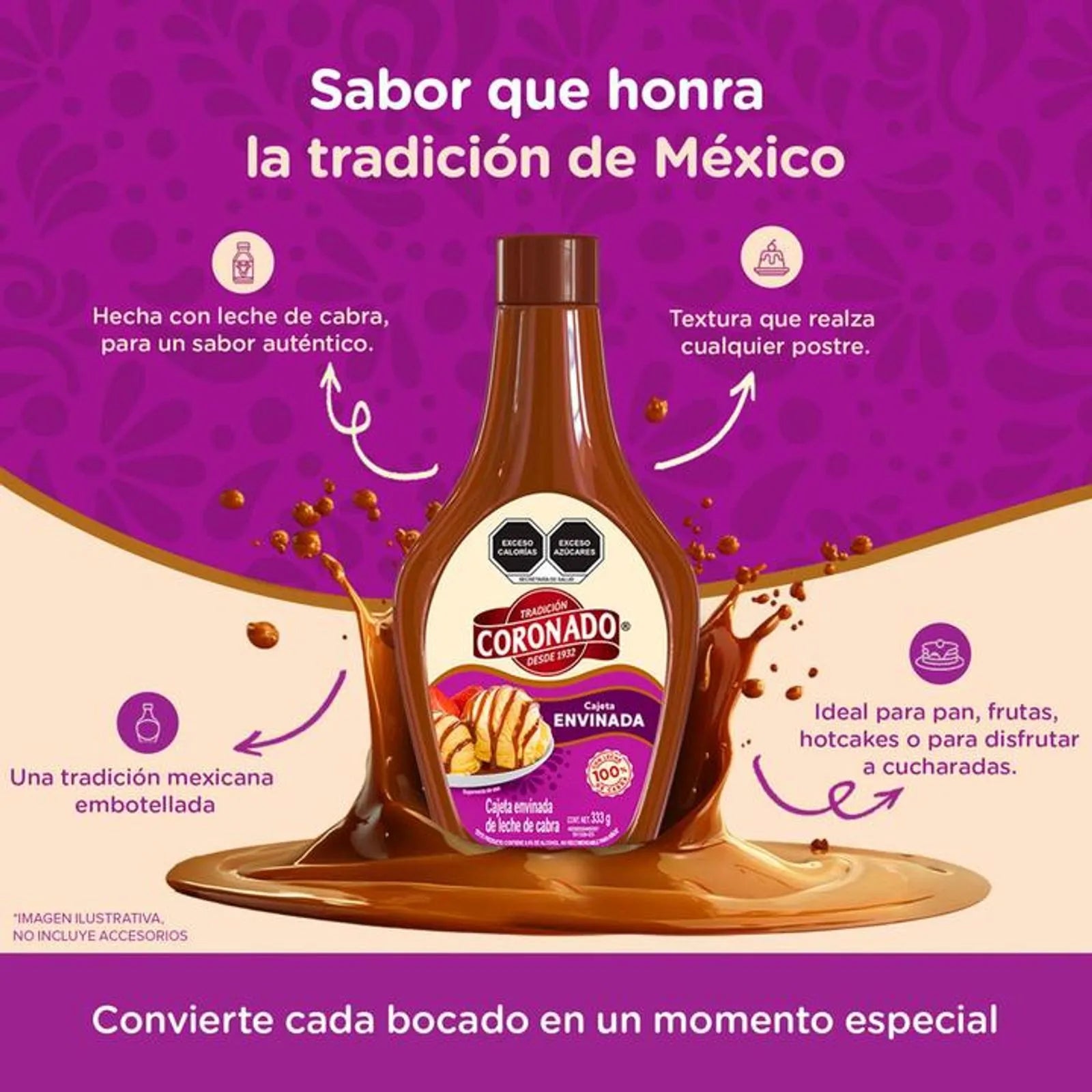 Coronado Envinada Cajeta - 12 oz