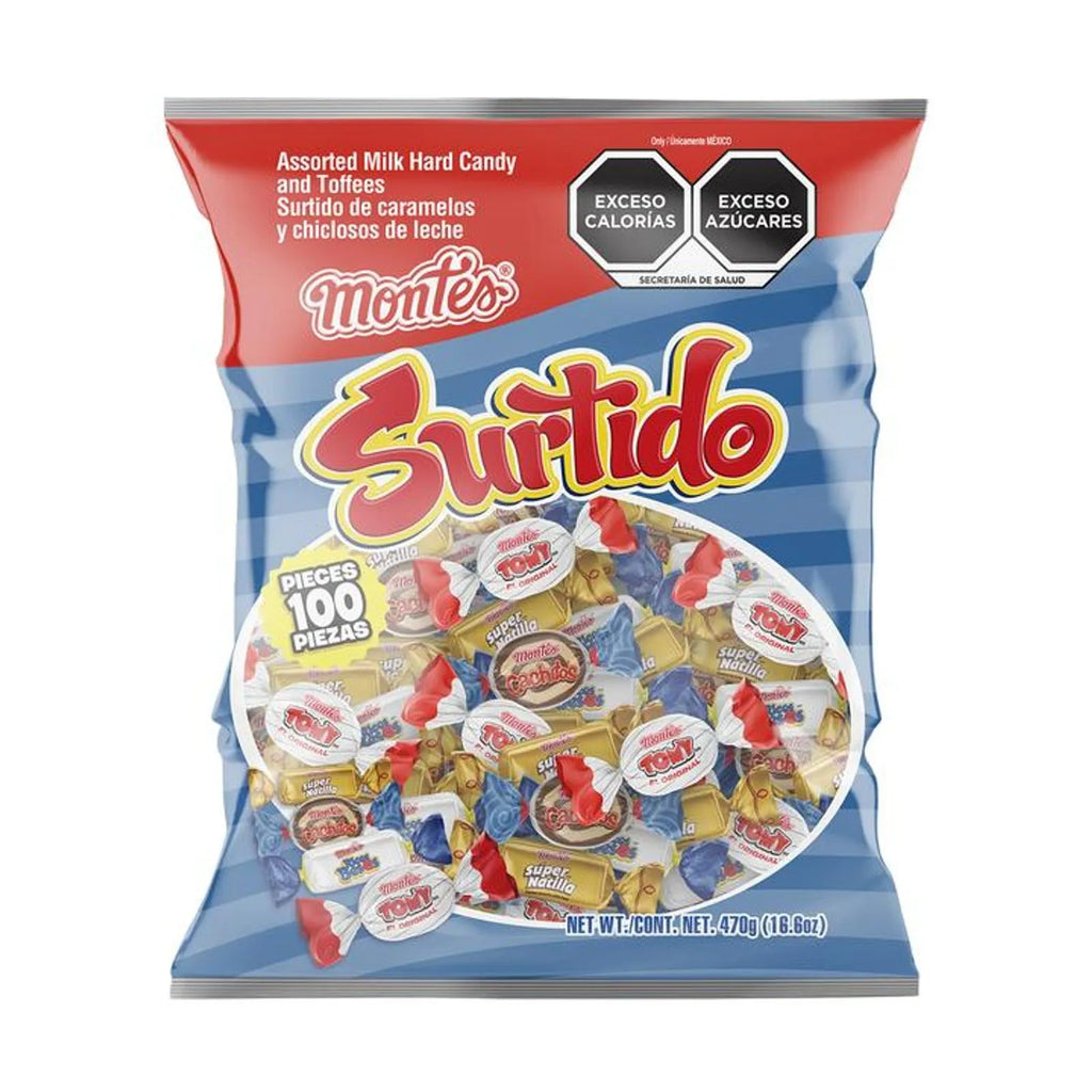 Montes Assorted Milk Candy 100 pcs