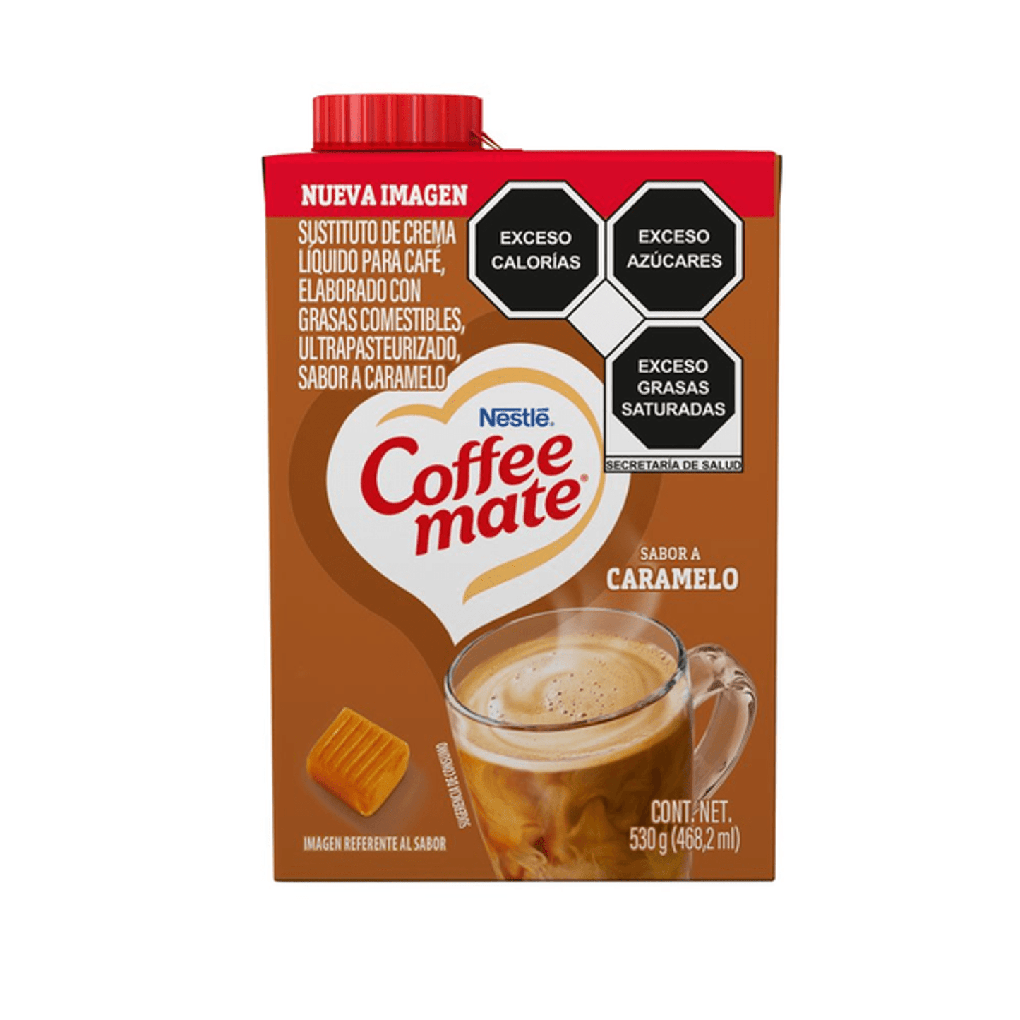 Coffee Mate Caramel-Flavored Liquid Coffee Creamer - 18 oz