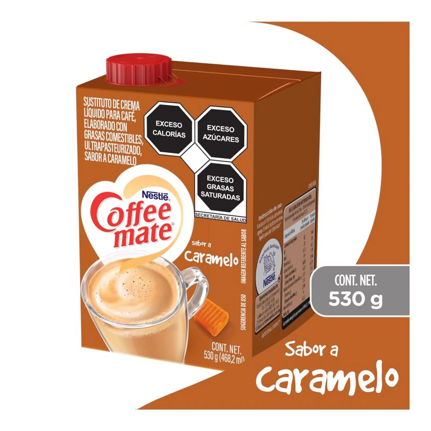 Coffee Mate Caramel-Flavored Liquid Coffee Creamer - 18 oz